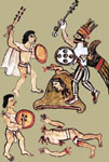 Image - Florentine Codex illustrating Huitzilopochtli