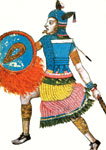 Image - Codex Ixtlilxochitl illustrates Lord Nezhualcoyotl of Texcoco