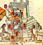 Image - Ritual execution portrayed in Codex Magliabechiano