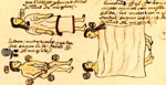 Image - Folio 70v shows that punishments for public intoxication, theft, adultery and other social deviances were severe and usually entailed stoning