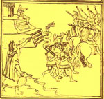 Image - "Mexica, all of you, they are fleeing, they are sneaking away." (Florentine Codex).