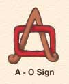 A - O Sign