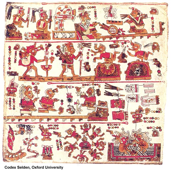 Image - Page from the Selden Codex, Oxford University
