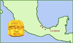 Image - Map of Olmec sites