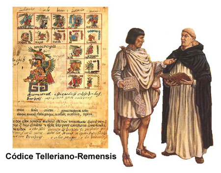 Imagen - Códice Telleriano - Remensis, Folio 8r.