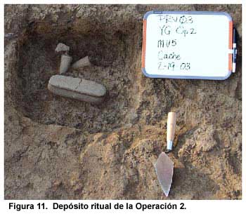 Figura 11. Dep&oacute;sito ritual de la Operaci&oacute;n 2.